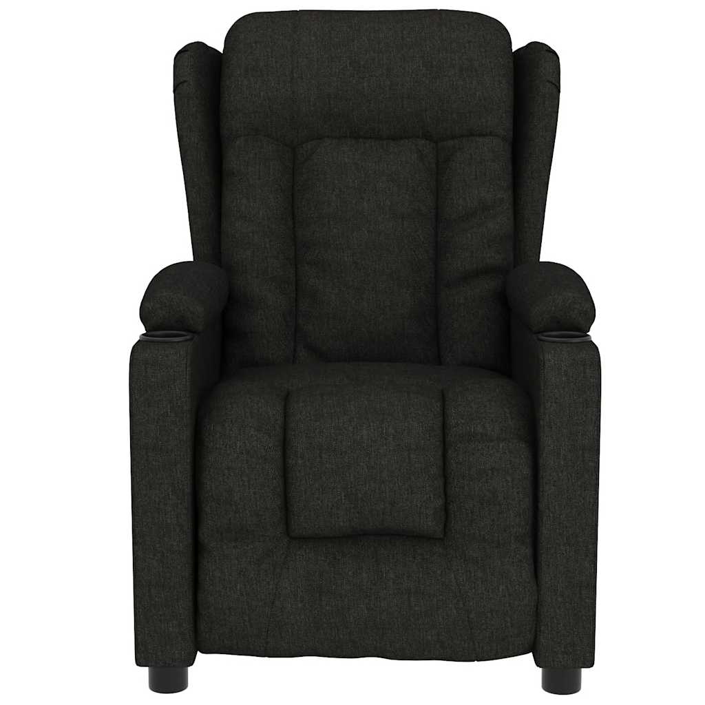 Massagesessel Hellgrau Stoff