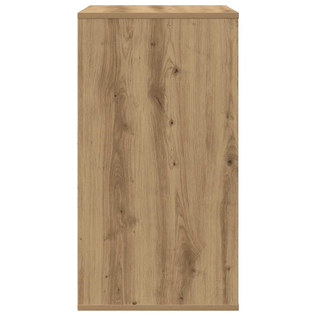 Schubladenschrank Schwarz Eichen-Optik 41 x 40 x 58 cm