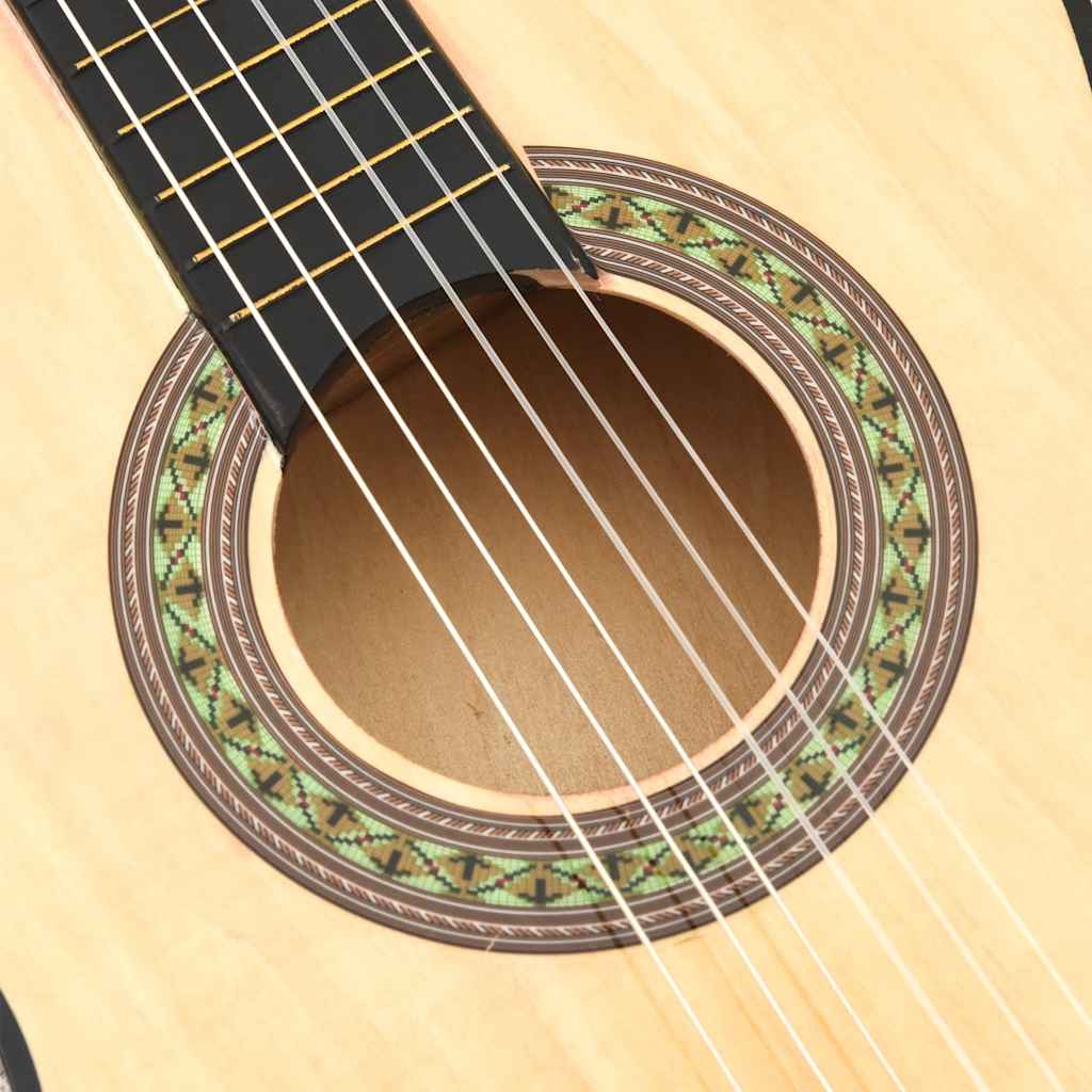 12.-tlg. Klassische Gitarre Set für Anfänger 4/4 39