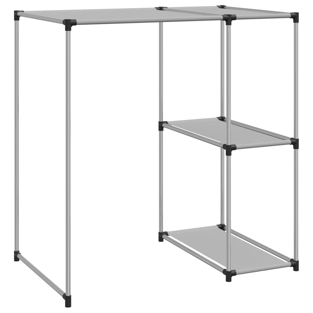 Waschmaschinenregal Schwarz 87x55x90,5 cm Eisen