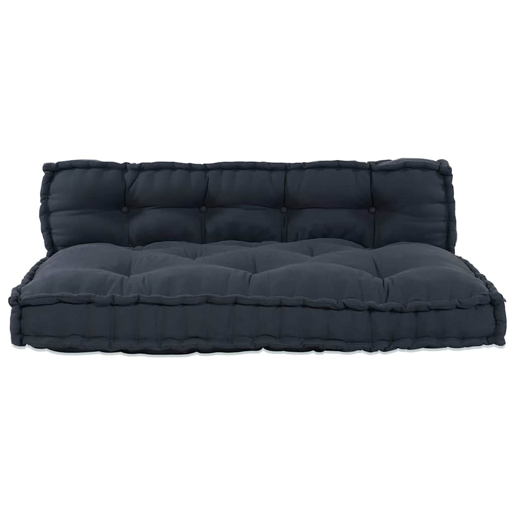 Palettensofa-Auflage Mehrfarbig Stoff Patchwork