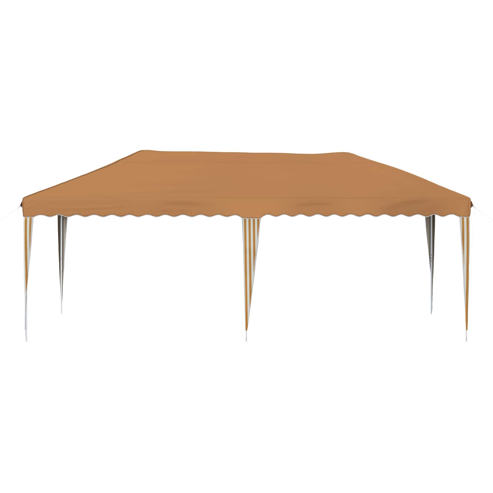 Pop-up Partyzelt 575 x 290 x 245 cm Creme