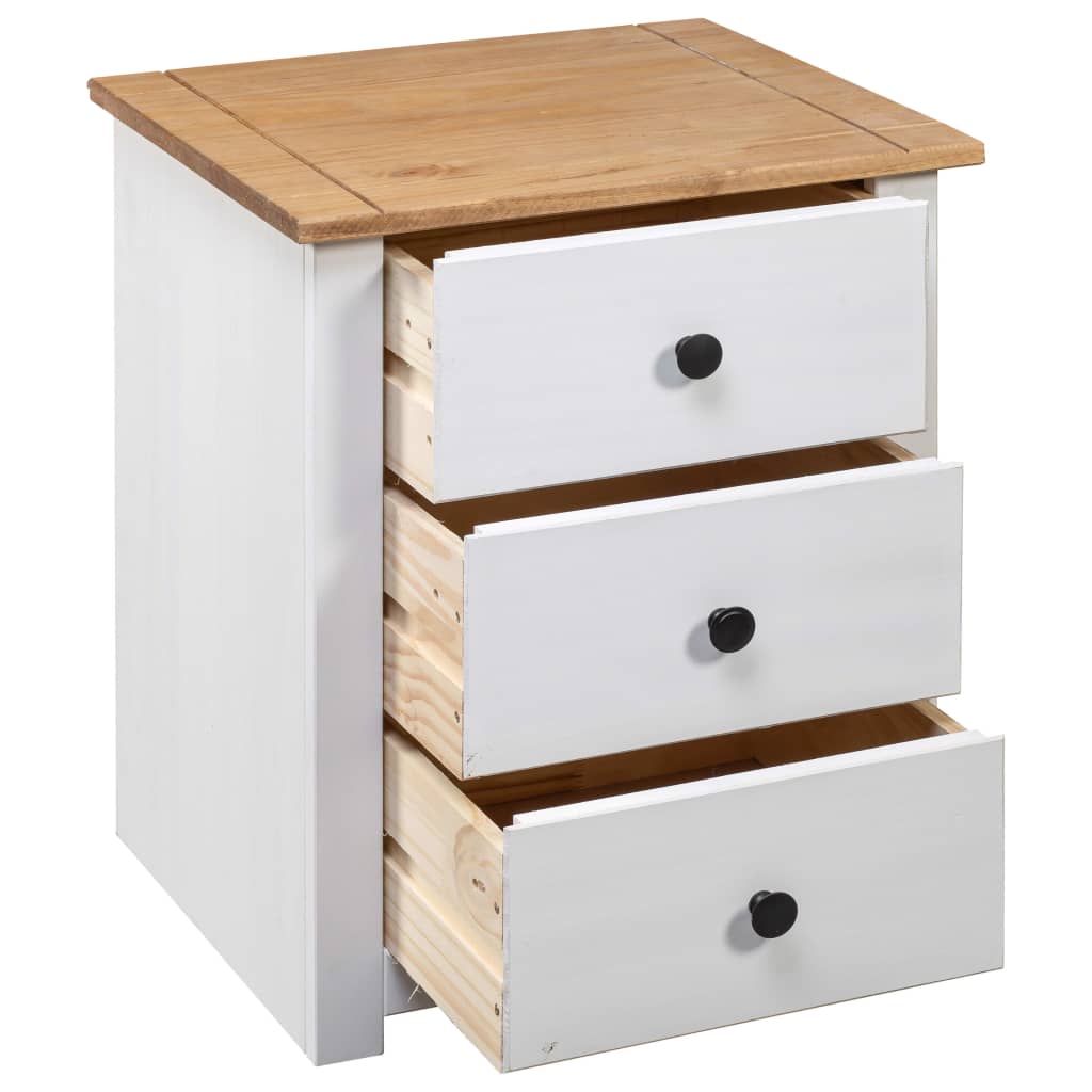 Nachtschrank 46x40x57 cm Kiefernholz Panama