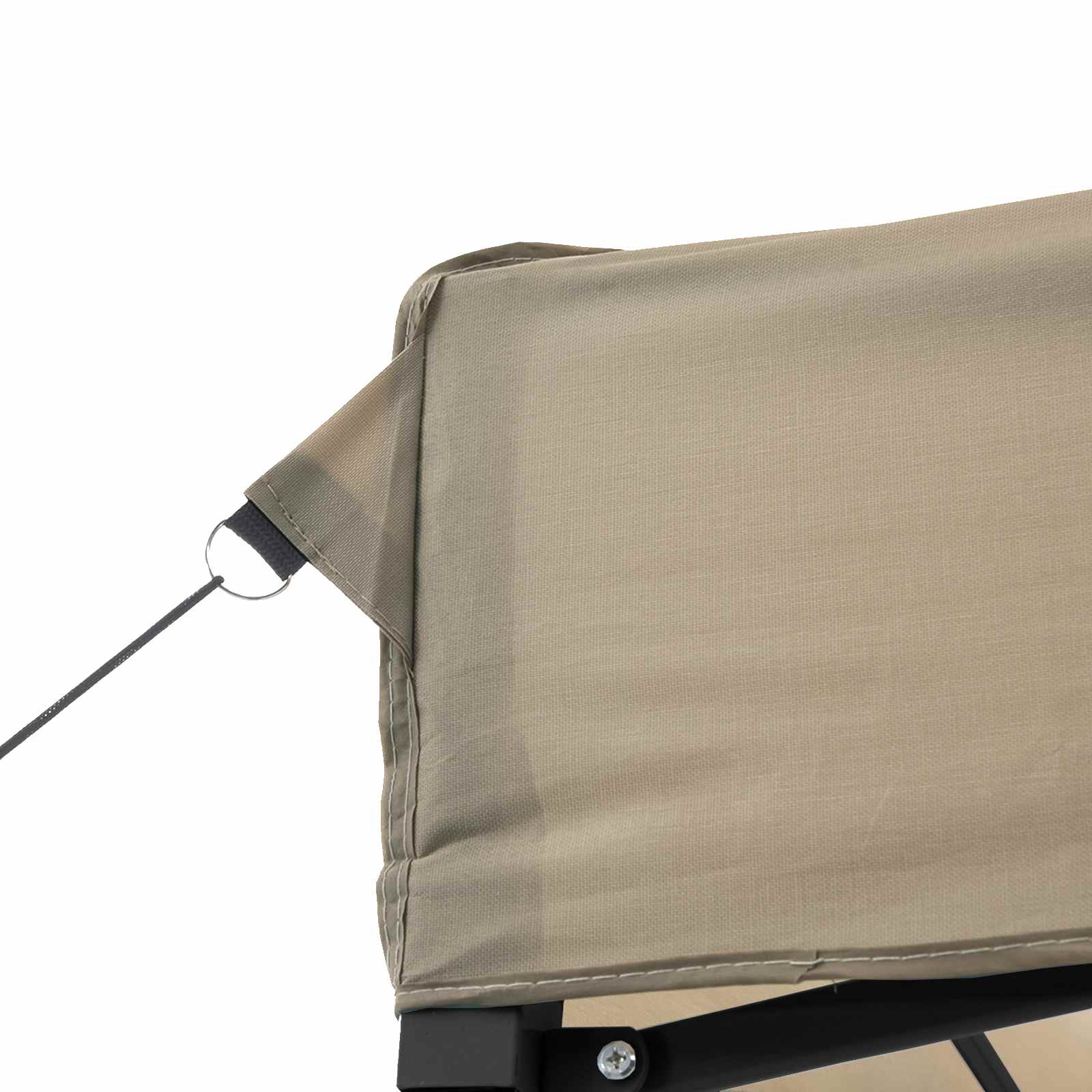 Partyzelt Faltbar Pop-Up Beige 410x279x315 cm