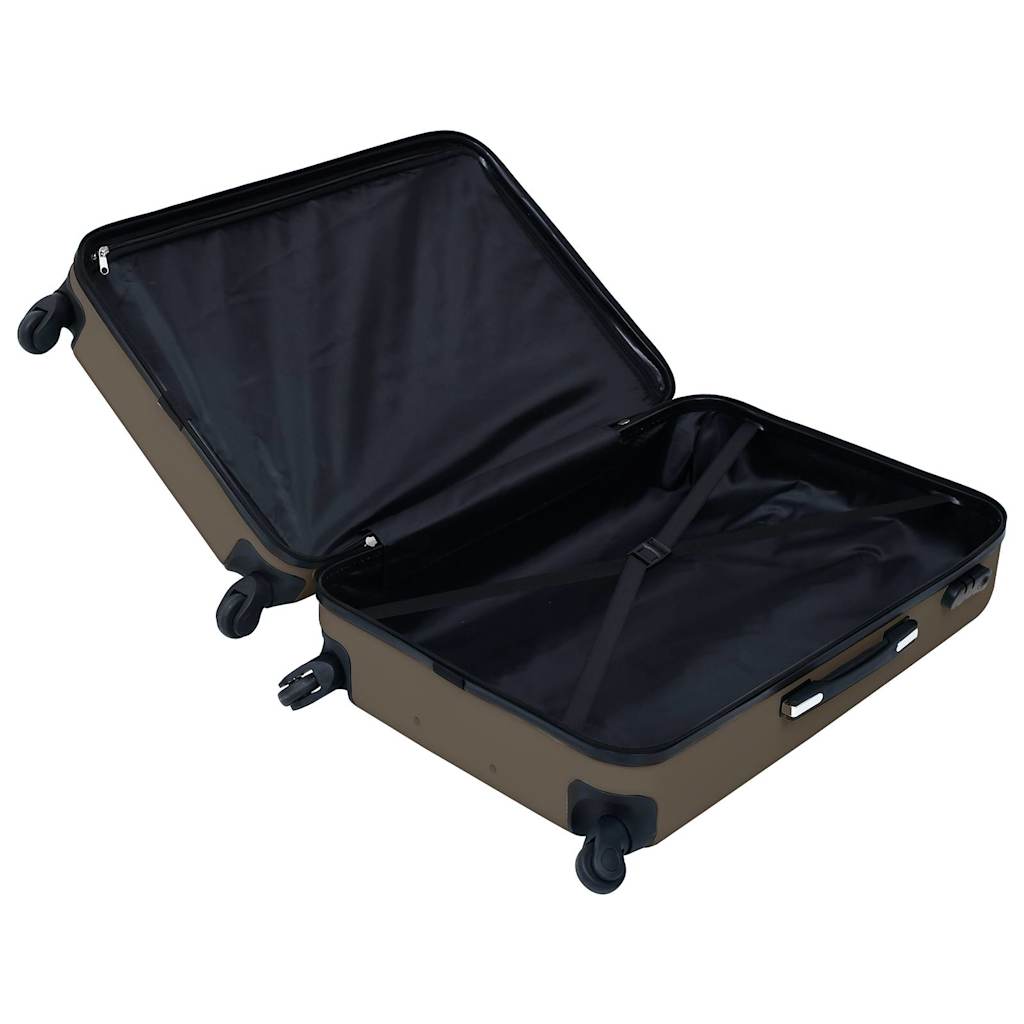 Hartschalen-Trolley-Set 3 Stk. Blau ABS
