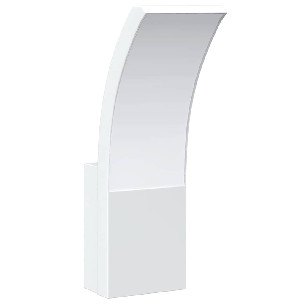 LED-Außenwandleuchten 2 Stk. Schwarz Aluminiumdruckguss