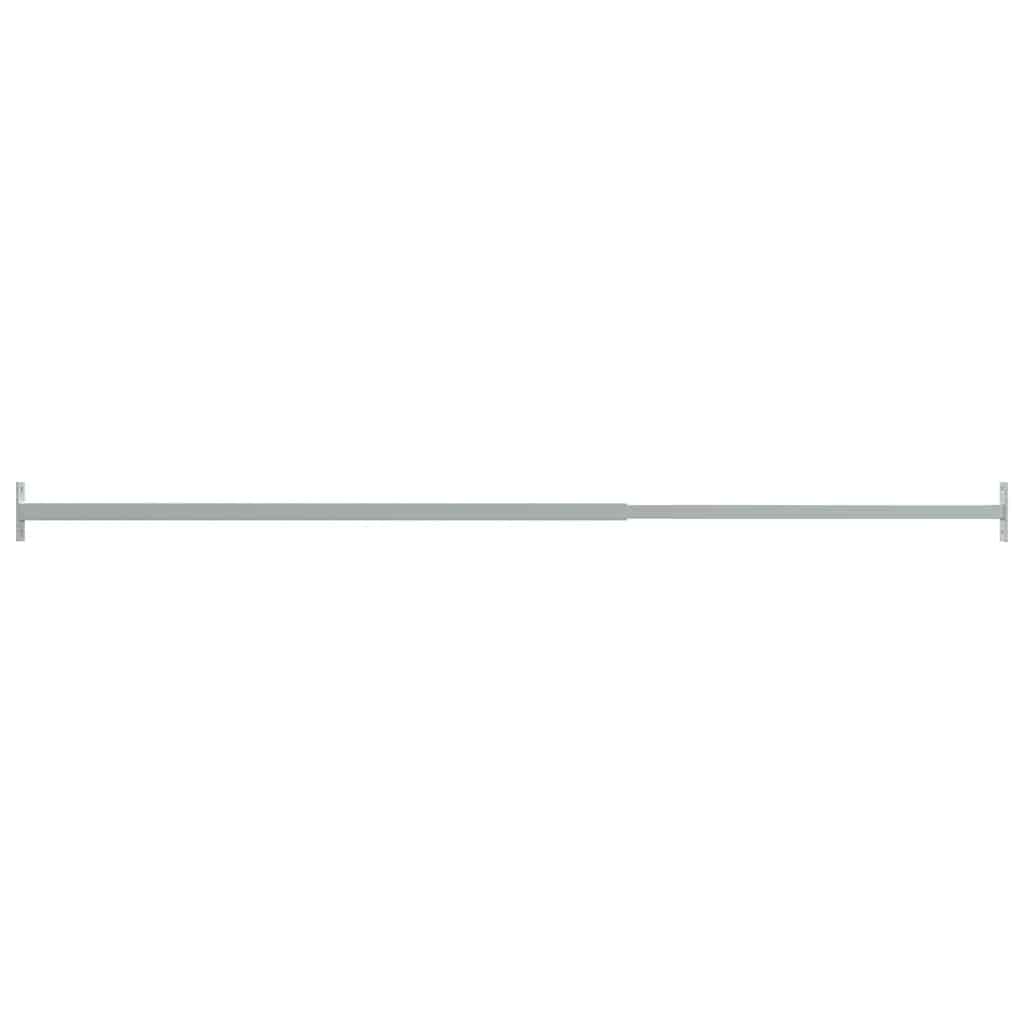 Verstellbarer Fenster-Sicherheitsbalken 6 pcs Silber Stahl
