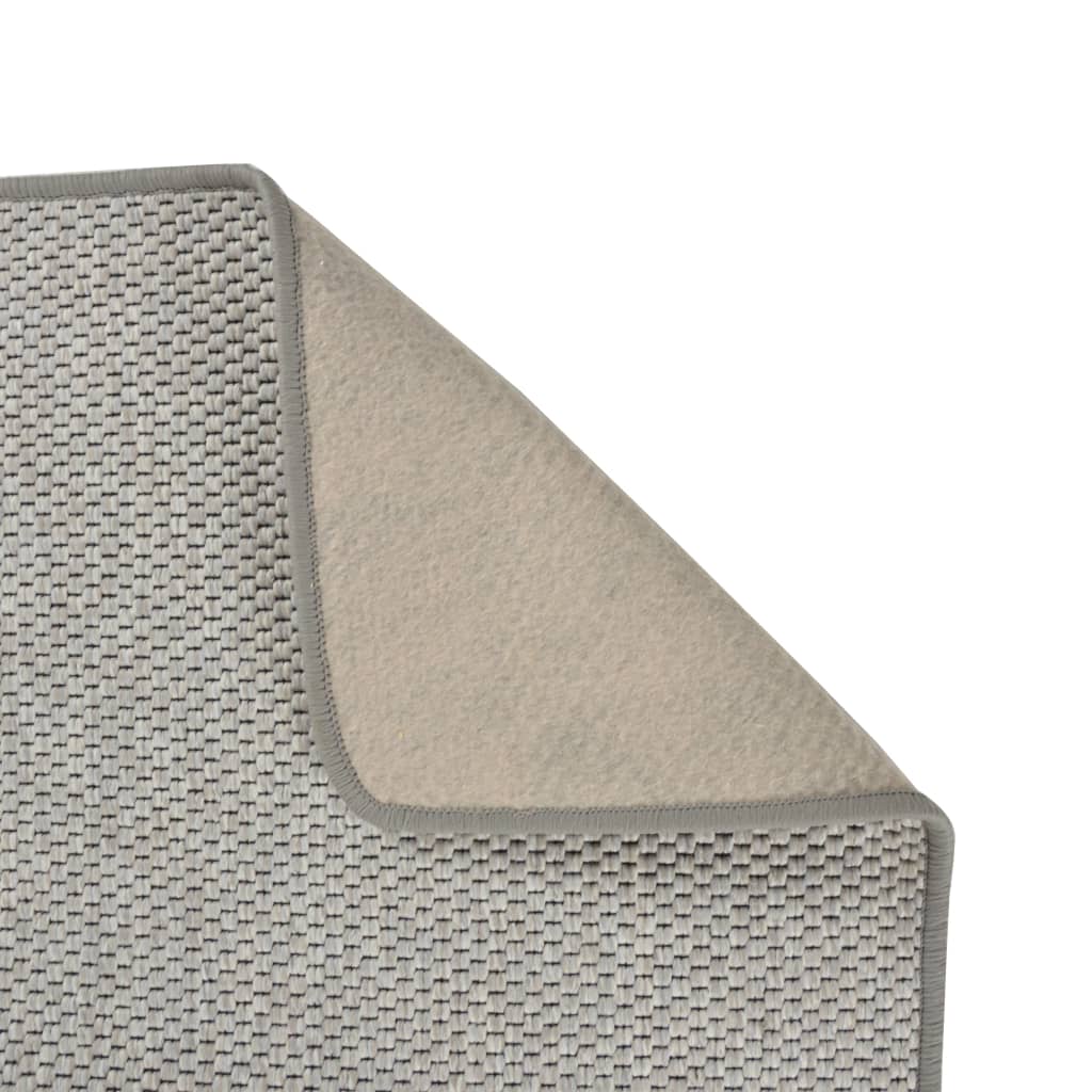 Teppichläufer Sisal-Optik Platina 50x100 cm