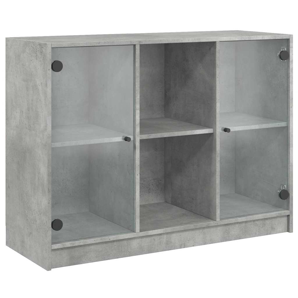 Bücherschrank mit Türen Weiß 204x37x75 cm Holzwerkstoff