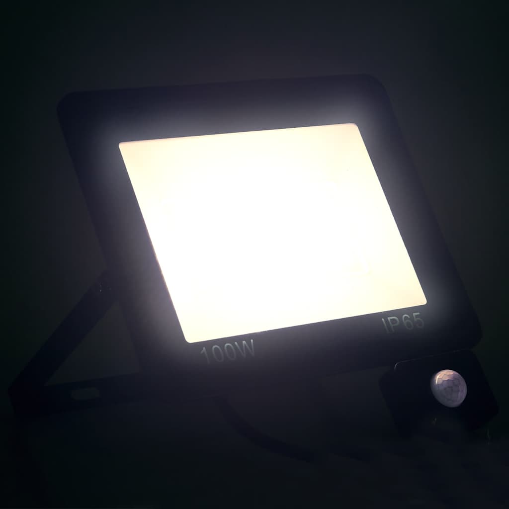 LED-Fluter mit Sensor 10W Warmweiß