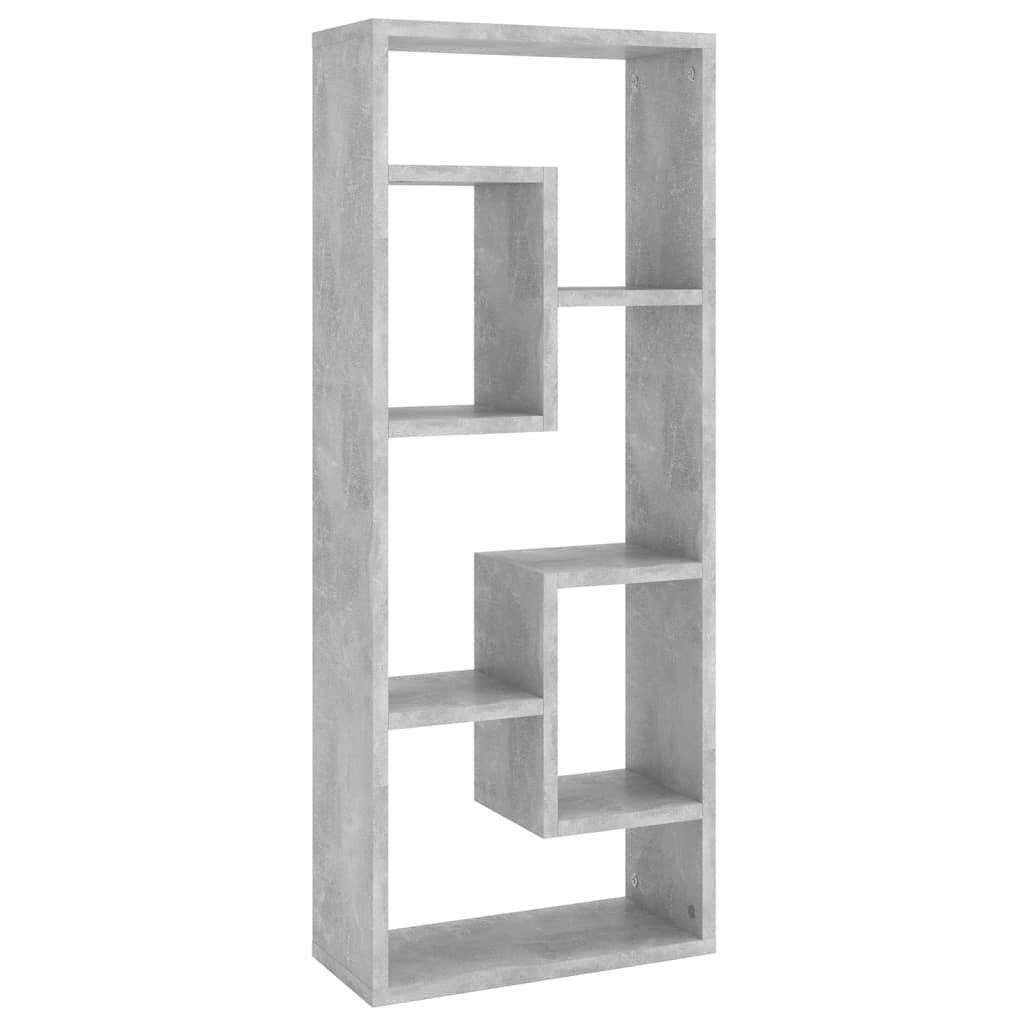 Wandregal Weiß 36x16x90 cm Holzwerkstoff