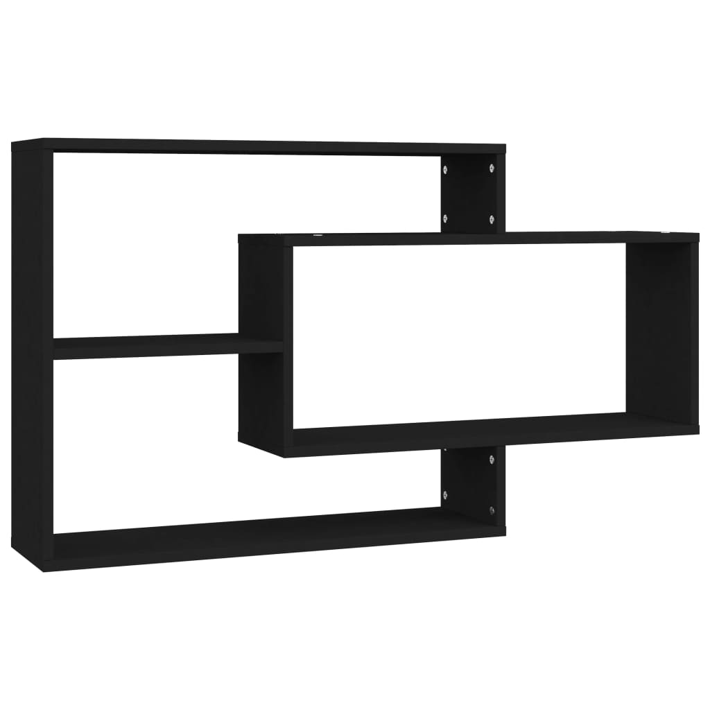 Wandregale Weiß 104x20x58,5 cm Holzwerkstoff