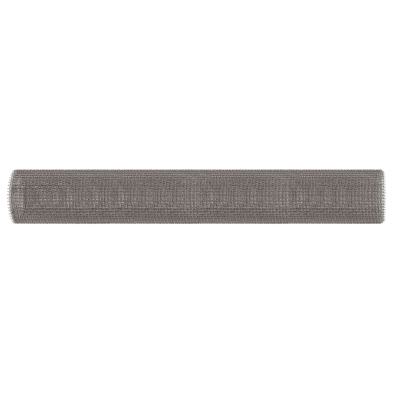 Mesh Bildschirm 20 x 500 cm 20 Mesh Edelstahl 201 Silber