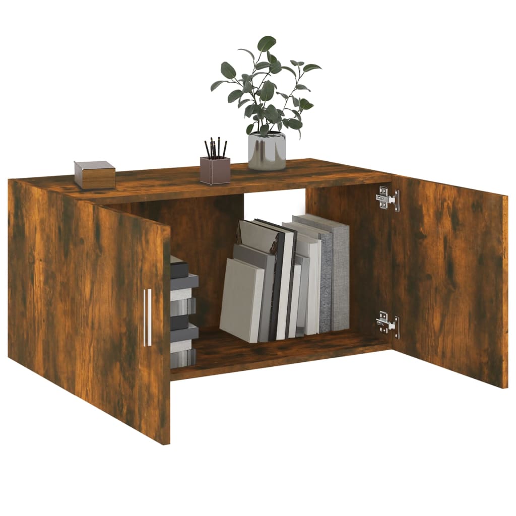 Wandschrank Weiß 80 x 39 x 40 cm Holzwerkstoff