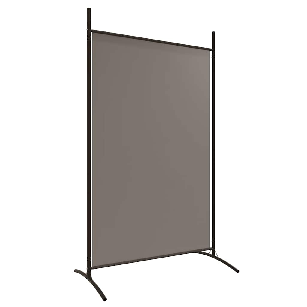 3-tlg. Raumteiler Weiß 260x180 cm Stoff