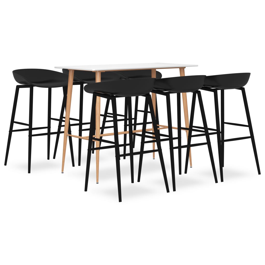 5-tlg. Bar-Set Weiß