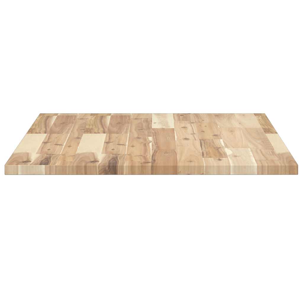 Schreibtischplatte Unbehandelt 60x50x2 cm Massivholz Akazie