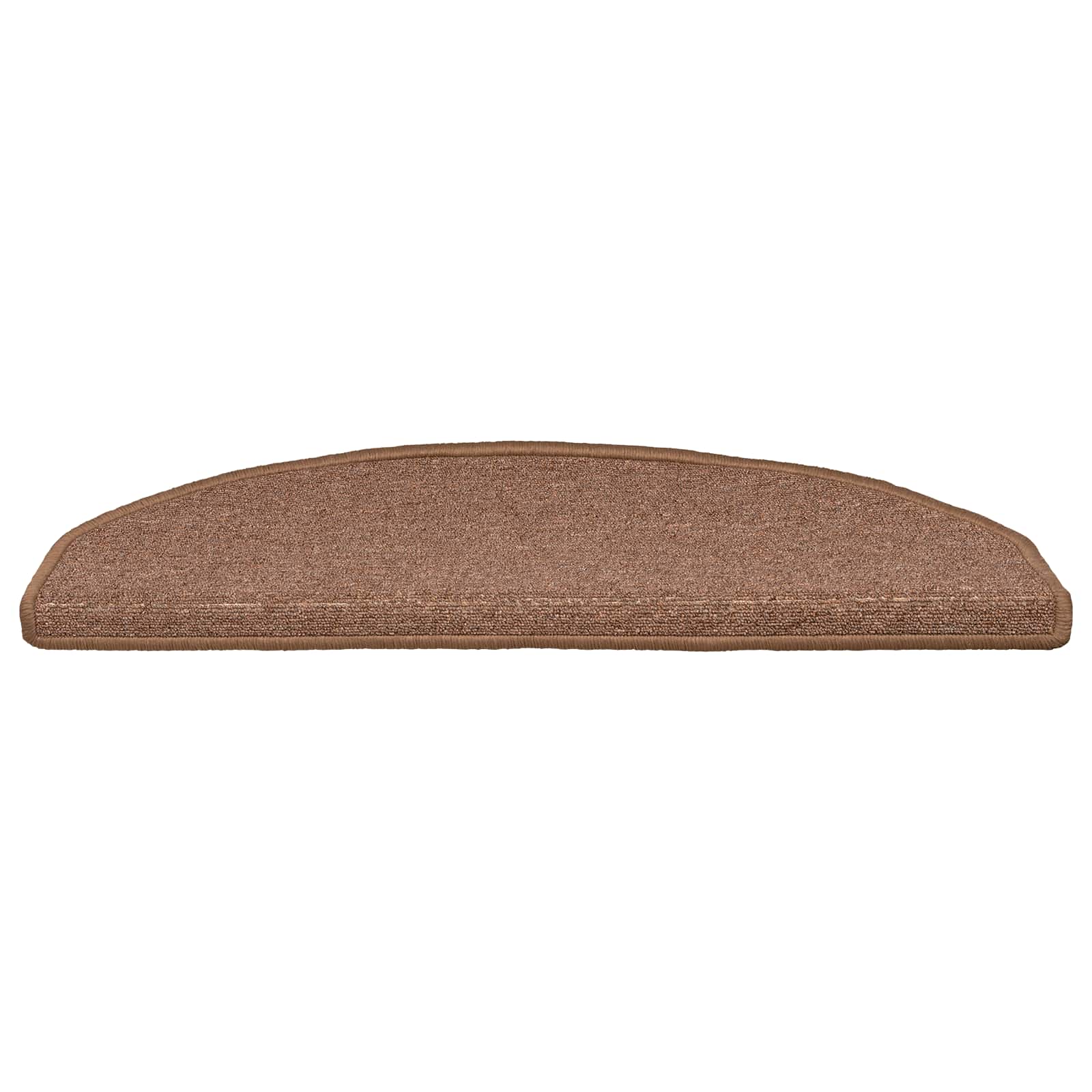 Stufenmatten 15 Stk. 56x17x3 cm Anthrazit Halbrund