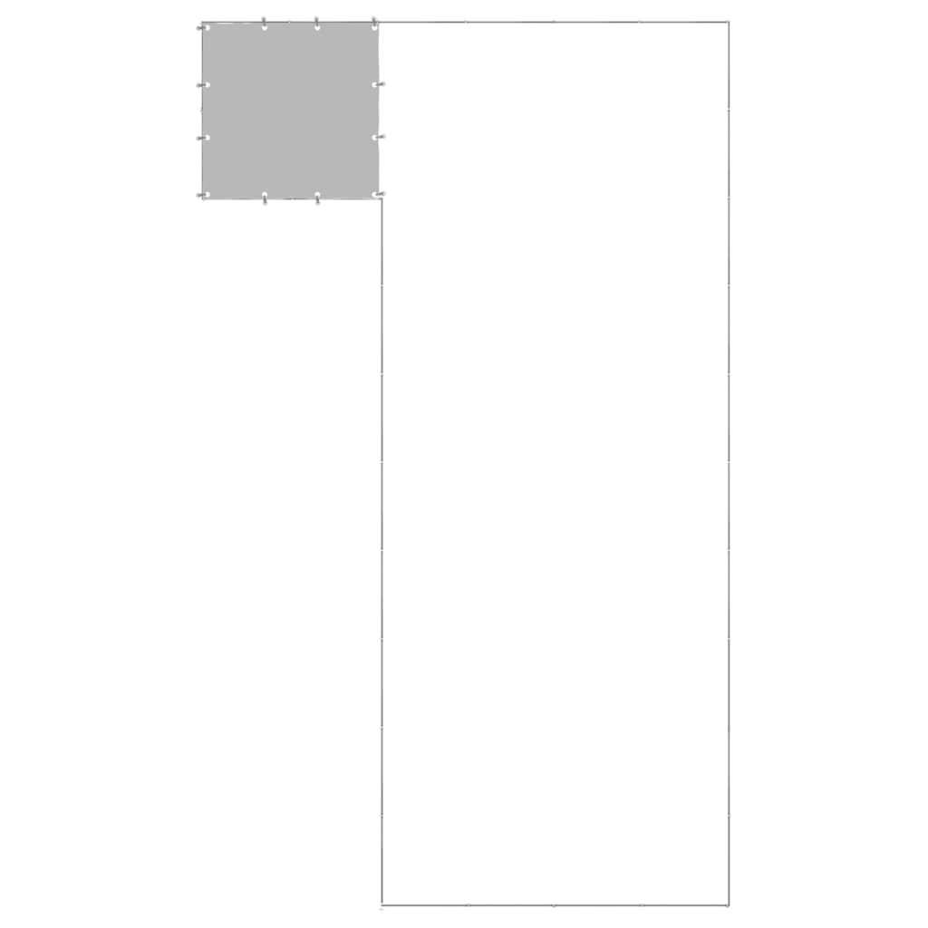 Hundezwinger Schwarz 7,26 m² Stahl