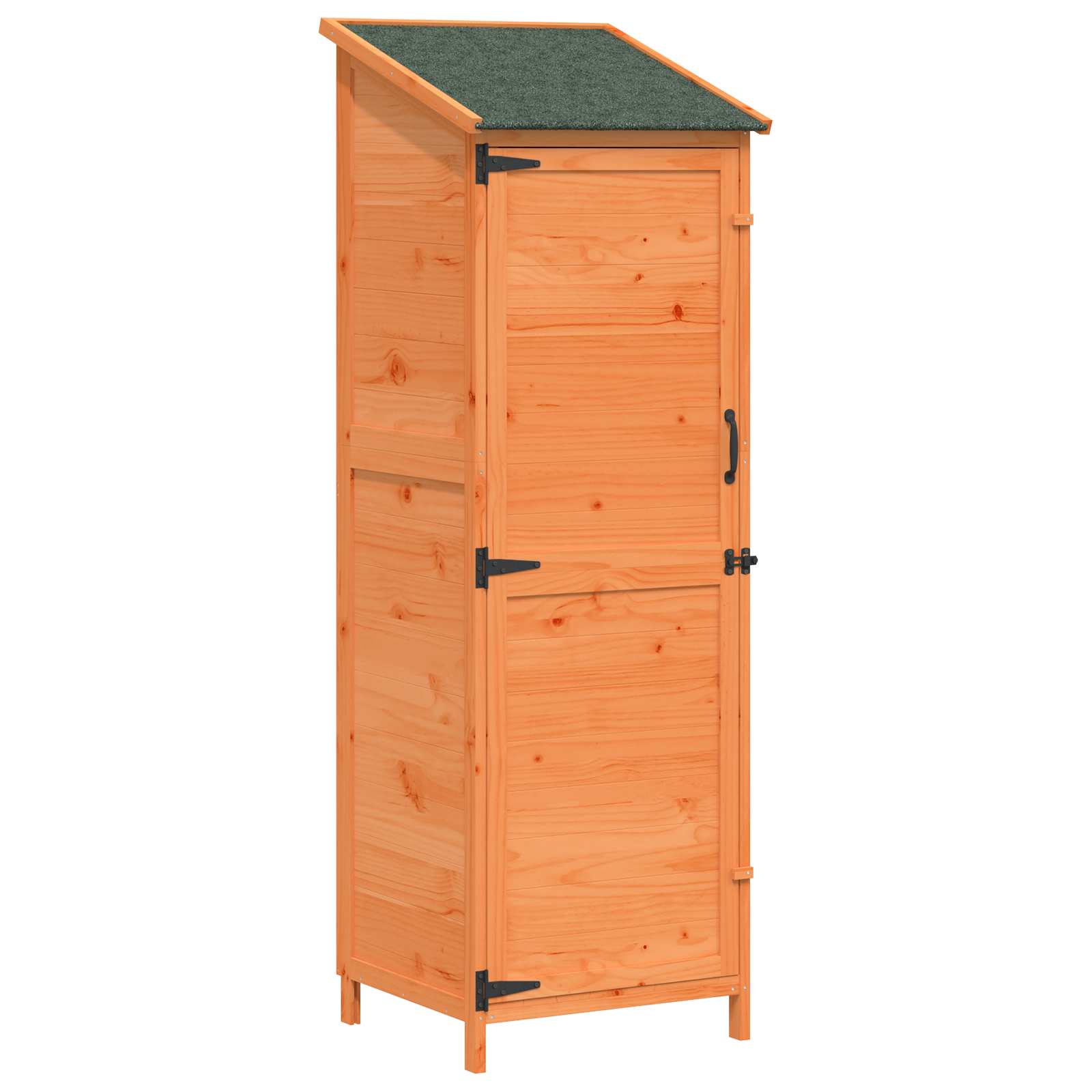 Gartenschuppen Natur 59 x 56 x 113,5 cm Massivholz aus Fichte