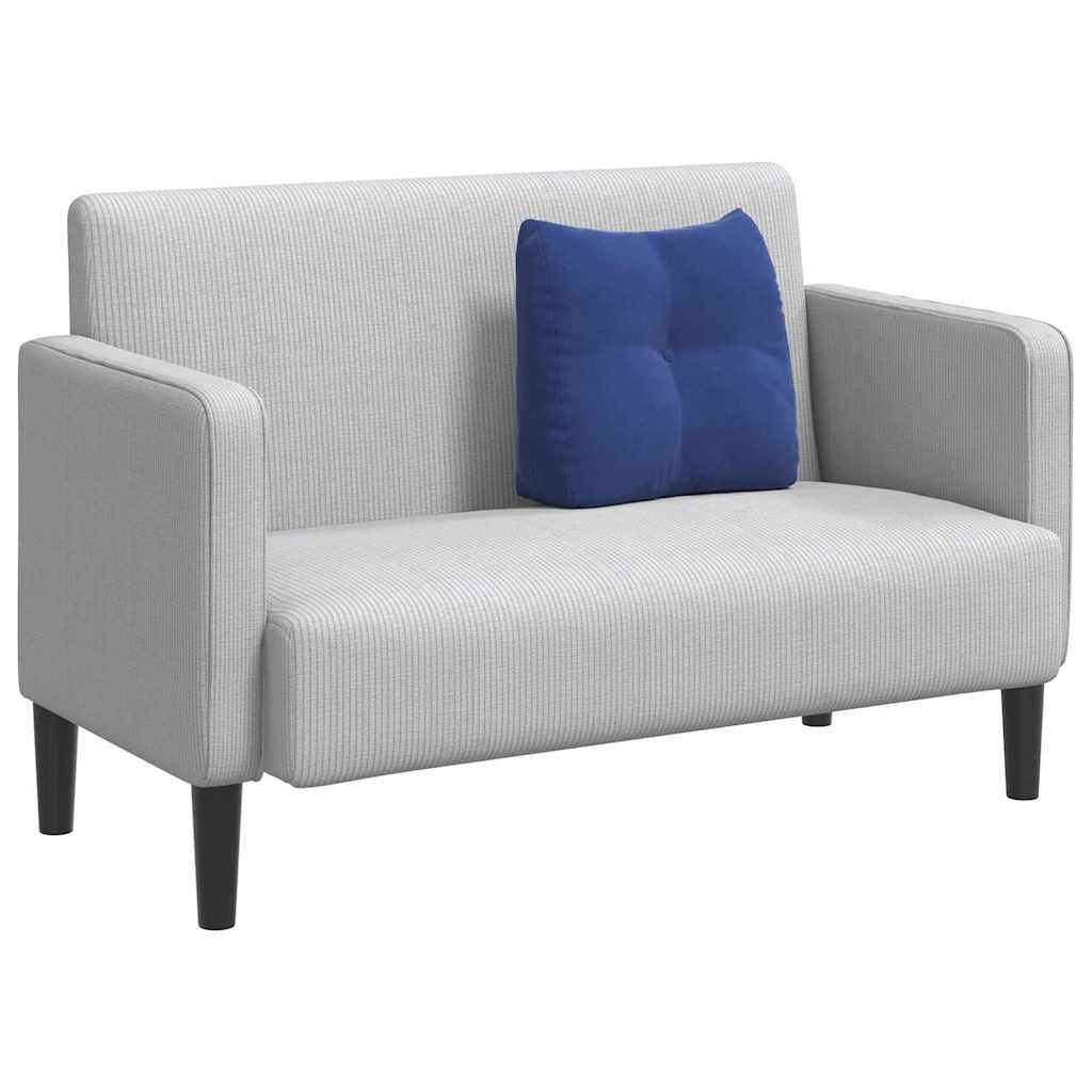 Rückenkissen Blau 45 x 24 x 50 cm Samt