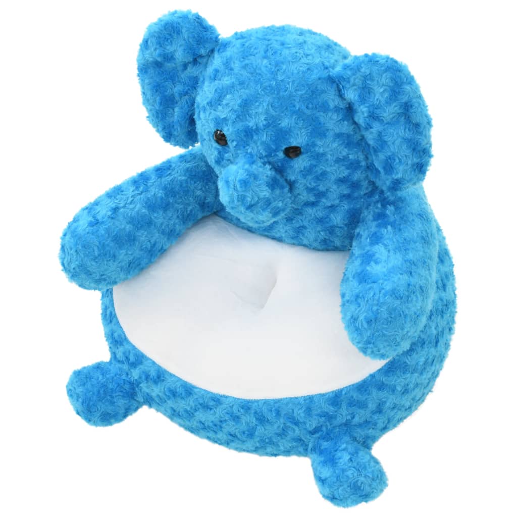 Hippo Kuscheltier Plüsch Grau