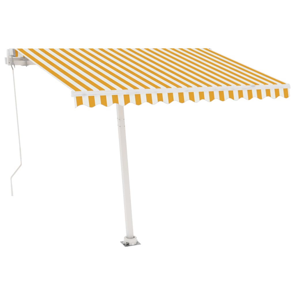 Standmarkise Manuell Einziehbar 300x250 cm Creme