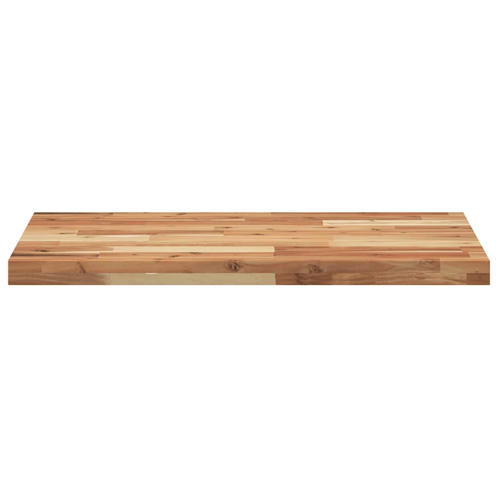 Schreibtischplatte Unbehandelt 60x50x2 cm Massivholz Akazie