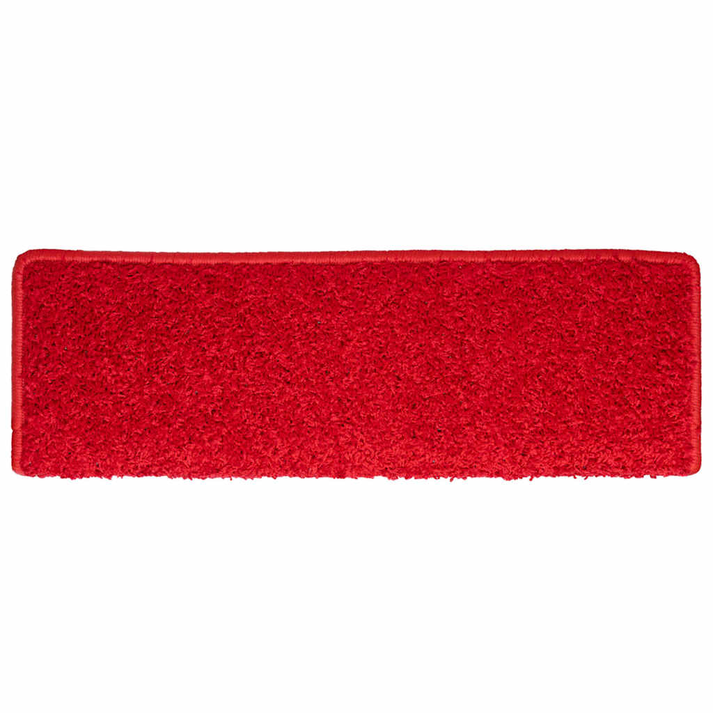 Stufenmatten 15 Stk. 65x21x4 cm Grau Rechteckiger Rand