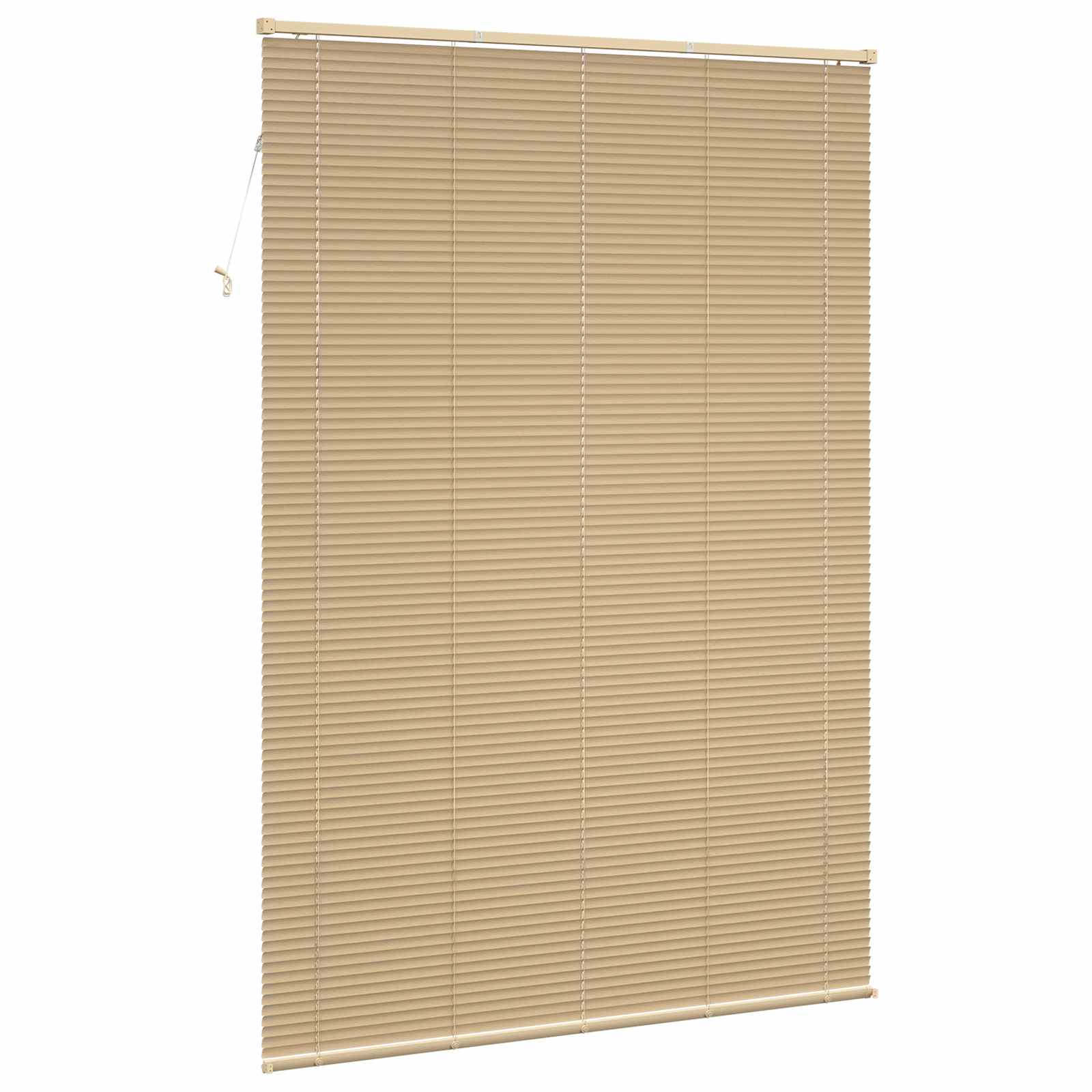 Jalousie Silber Grau 150 x 40 cm 25 mm PVC