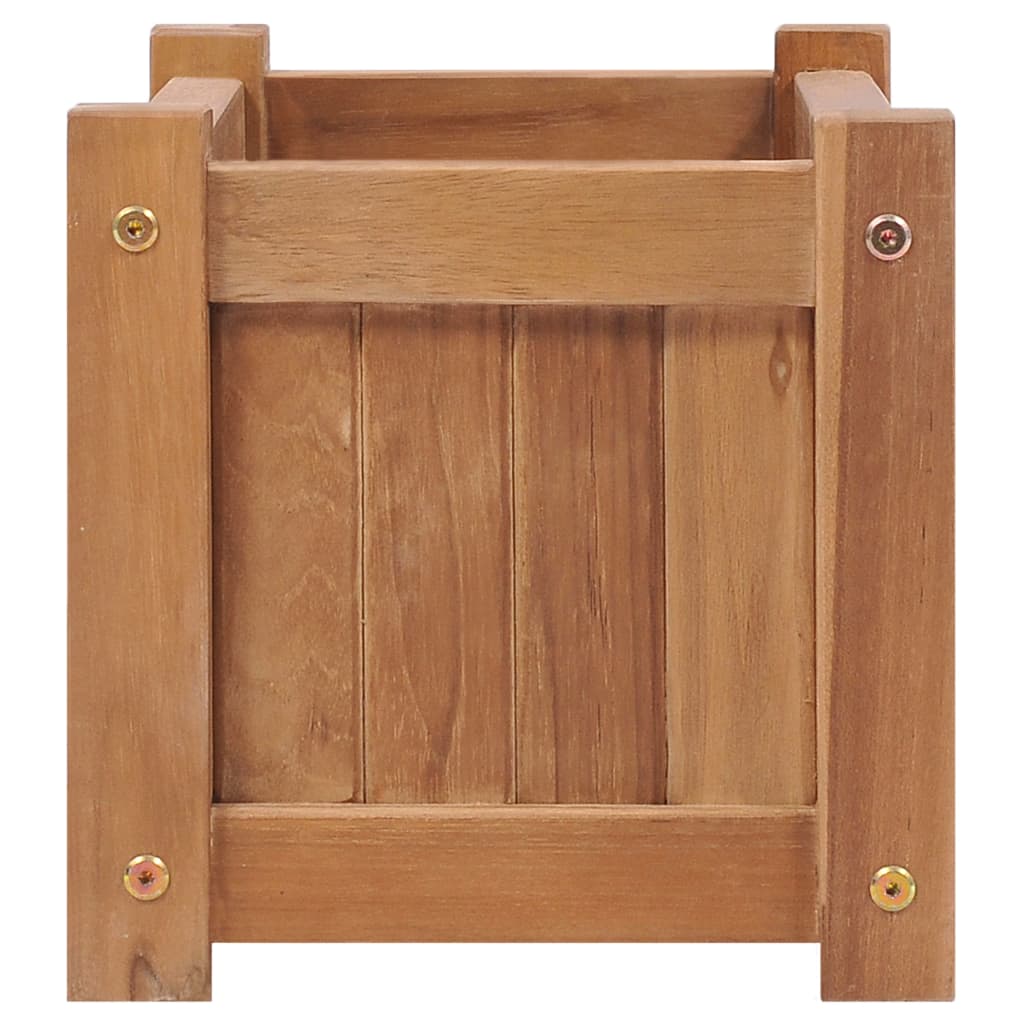 Hochbeet 150x30x25 cm Massivholz Teak