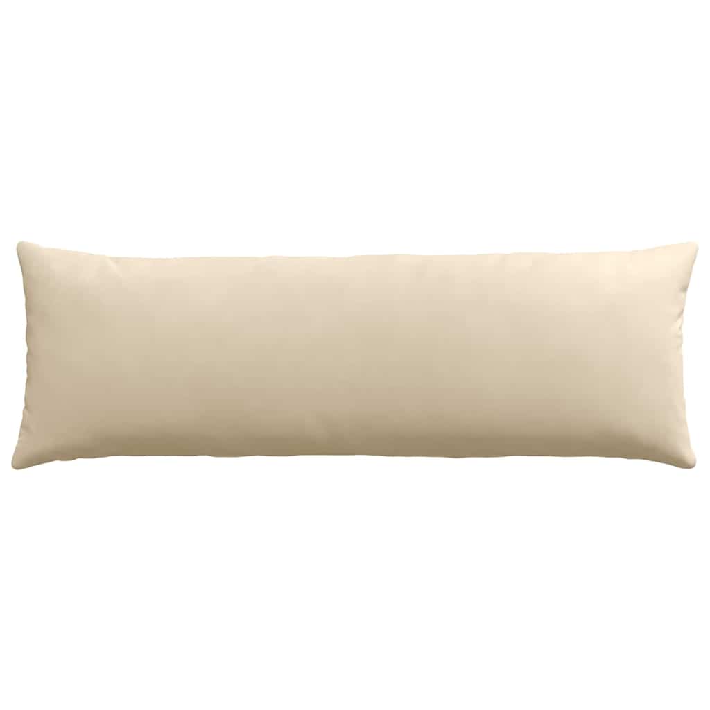 Sofakissen 2 Stück Taupe 50 x 30 cm Stoff