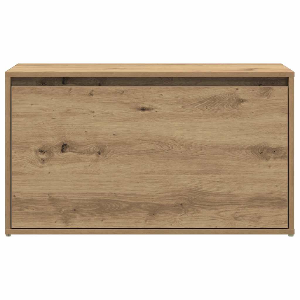 Flurbank 80x40x45 cm Weiß Holzwerkstoff