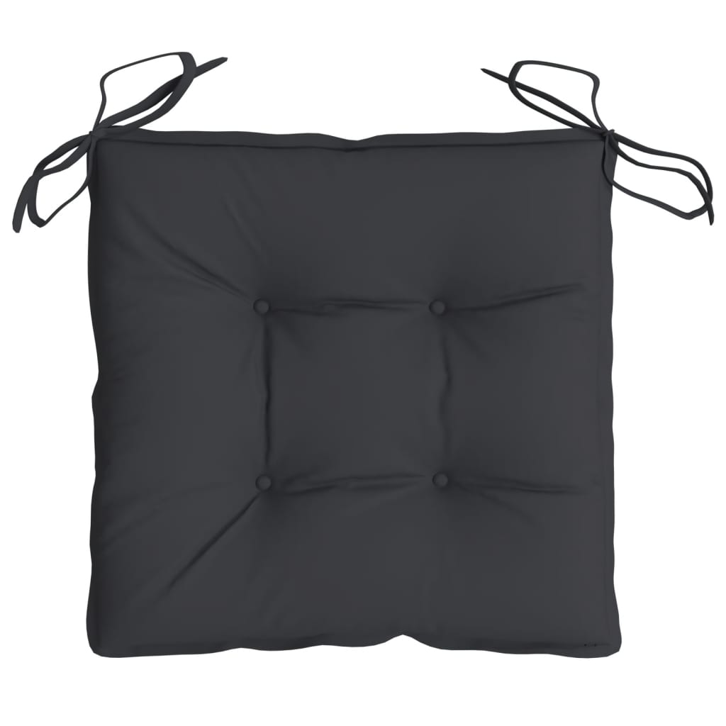 Stuhlkissen 4 Stk. Hellblau 40x40x7 cm Oxford-Gewebe