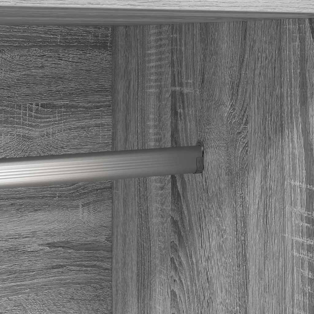 Kleiderschrank Weiß 82,5x51,5x180 cm Holzwerkstoff