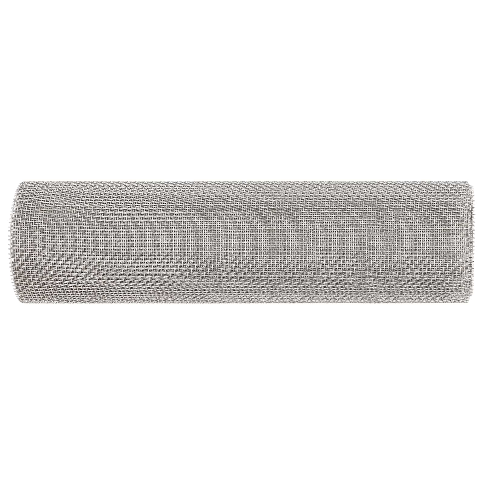 Mesh Bildschirm 20 x 500 cm 20 Mesh Edelstahl 201 Silber