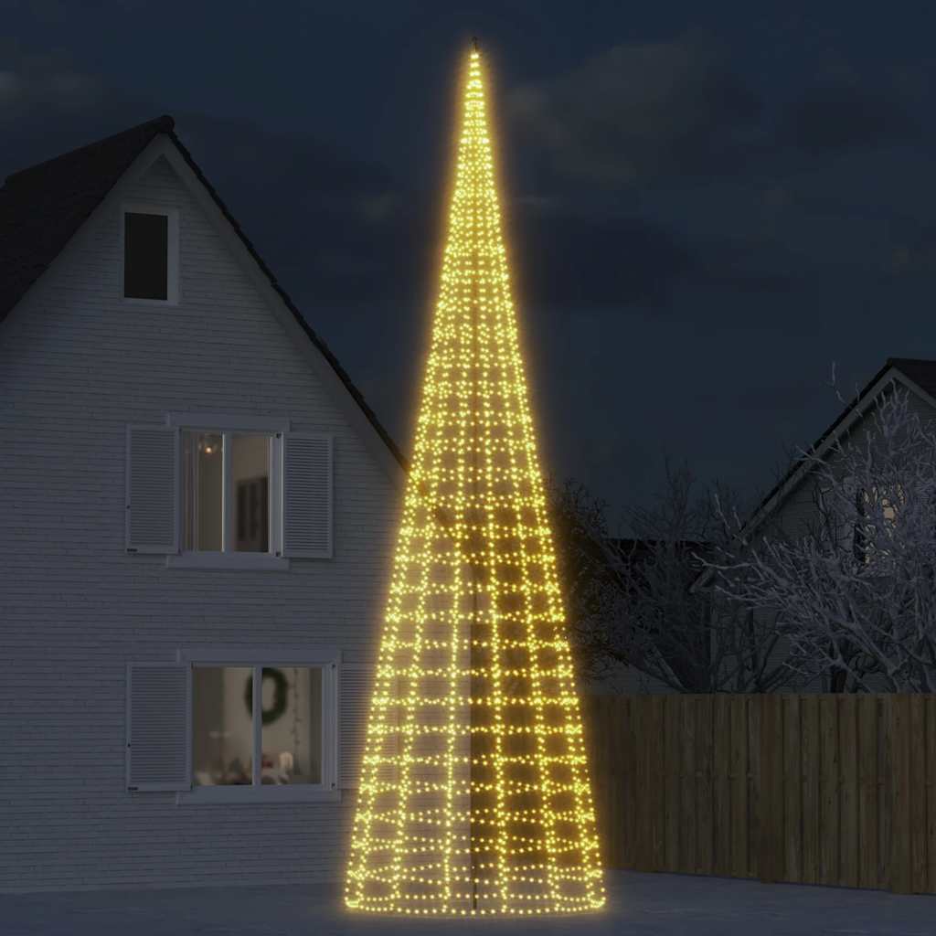 LED-Weihnachtsbaum 200 LEDs Warmweiß 180 cm