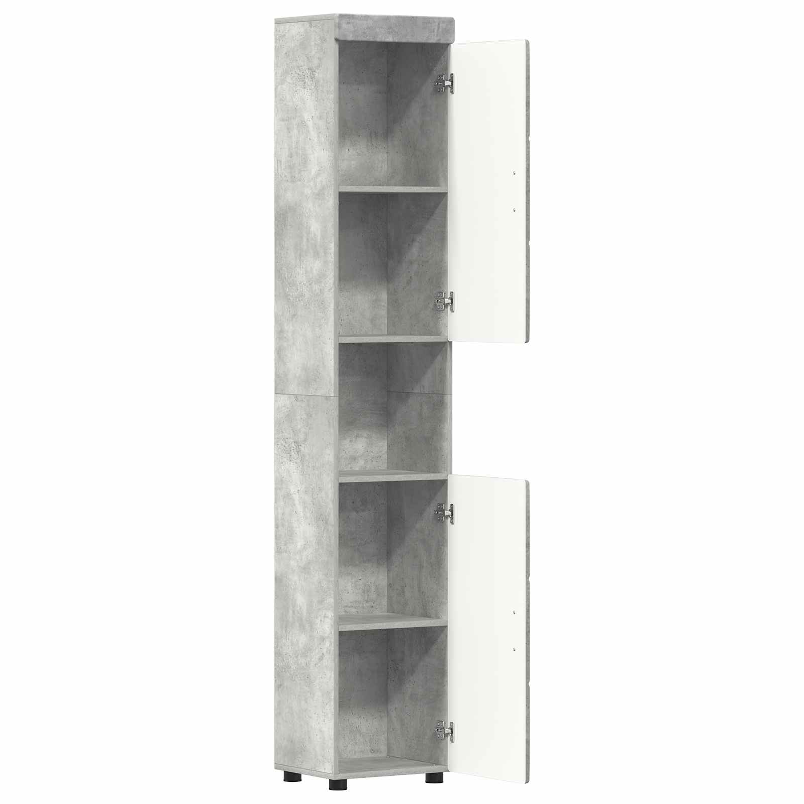 Badezimmermöbel-Set TULUM 2 pcs Weiß 60 x 34 x 63 cm