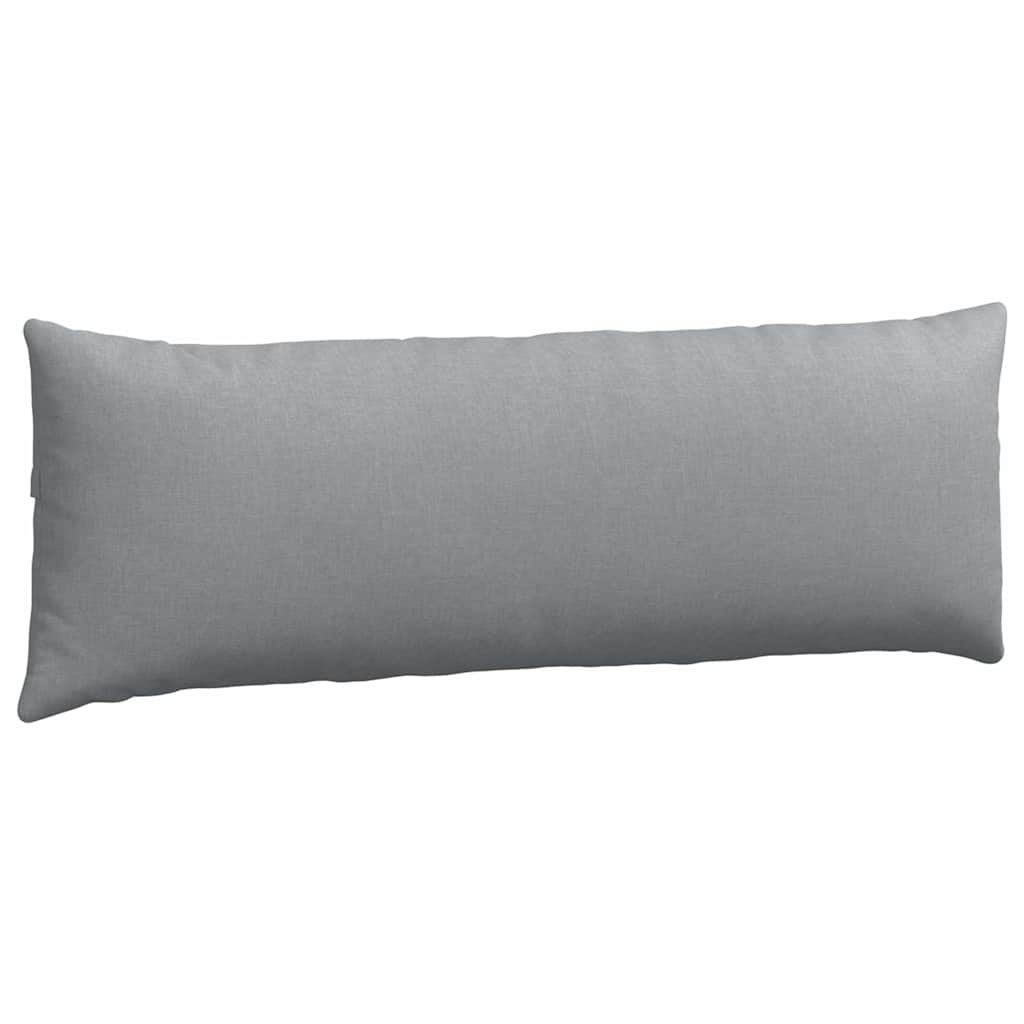 Sofakissen 2 pcs Hellgrau 50 x 30 cm Stoff