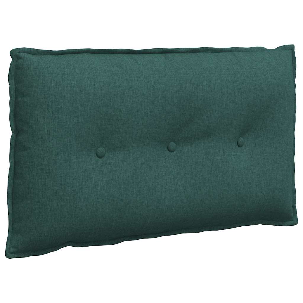 Rückenkissen Hellgrau 50 x 19 x 45 cm Stoff
