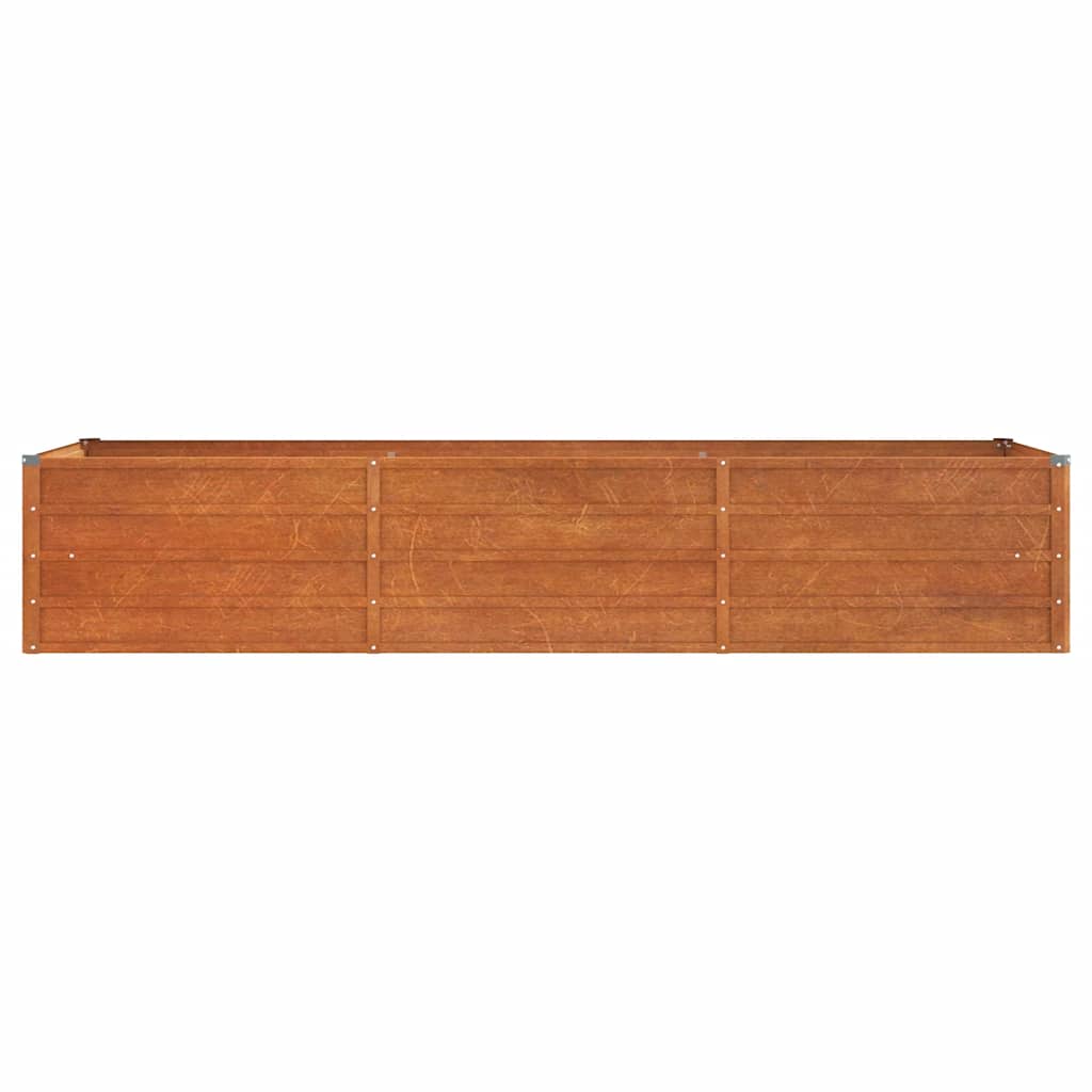 Hochbeet Rostig 100x100x77 cm Cortenstahl