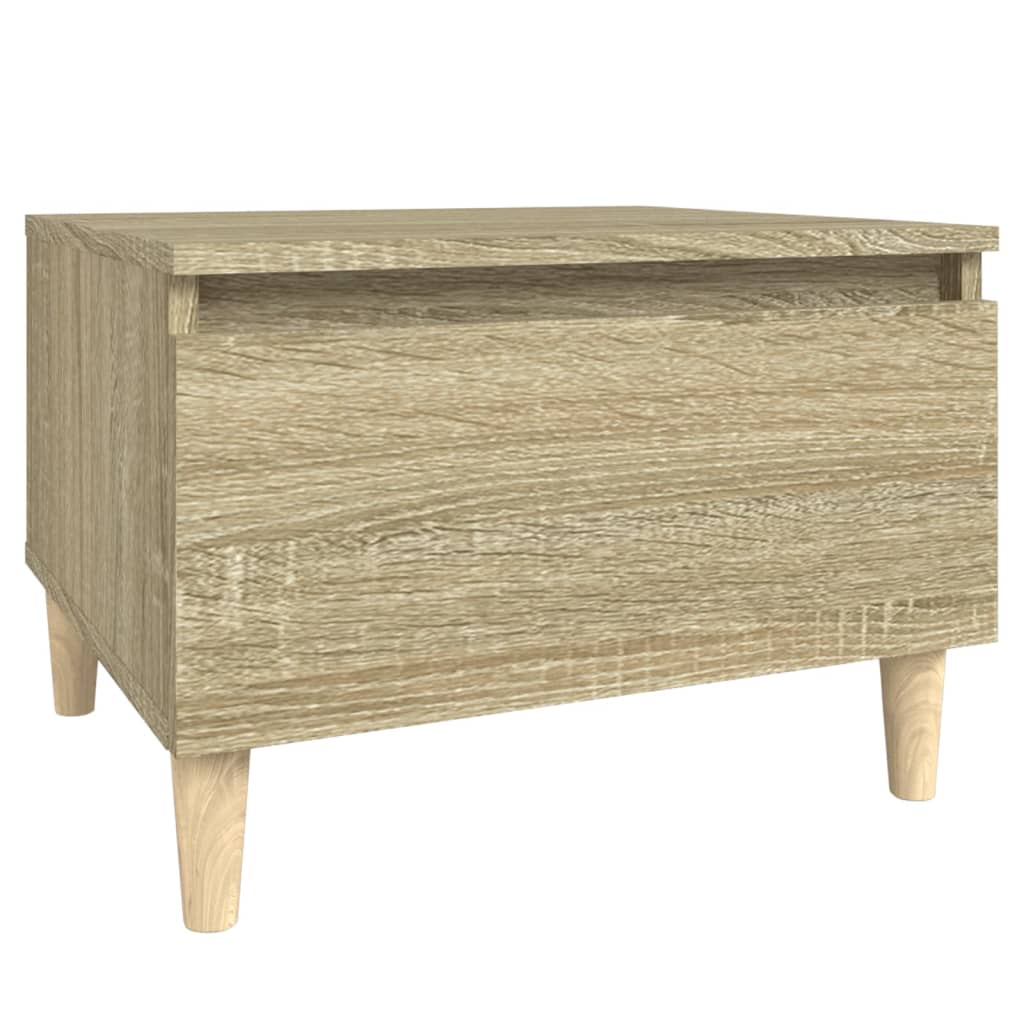 Beistelltisch Weiß 50x46x35 cm Holzwerkstoff