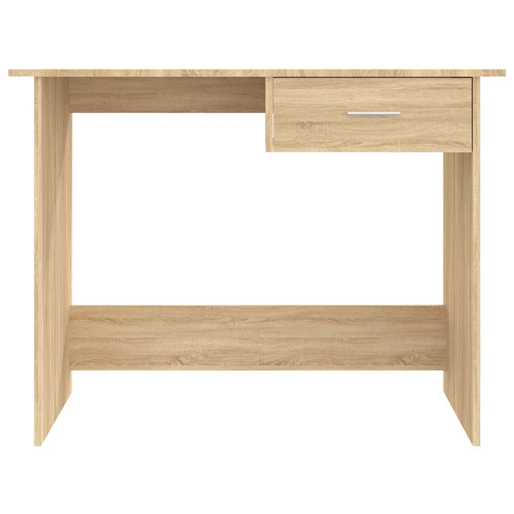 Schreibtisch Weiß 100x50x76 cm Holzwerkstoff
