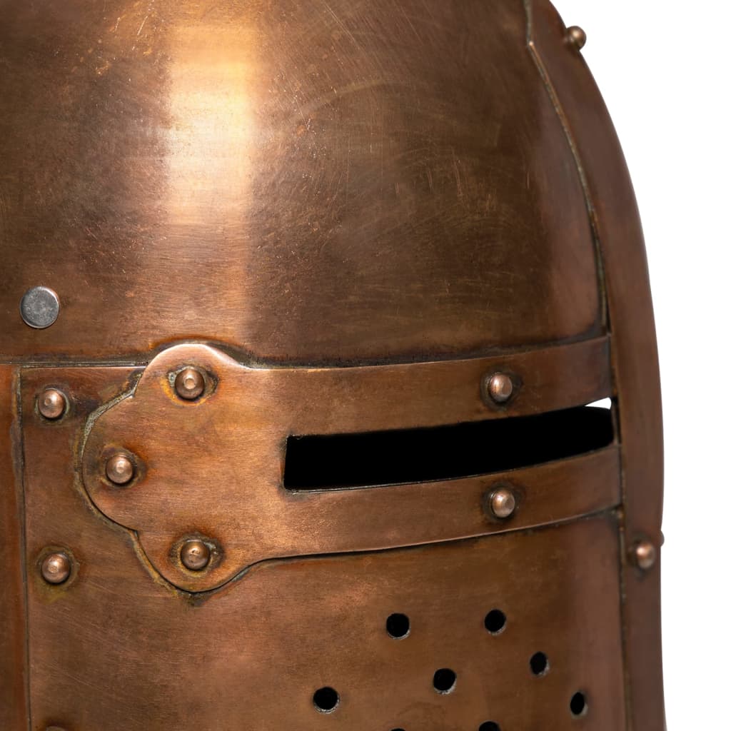 Preußische Pickelhaube Antik Replik für LARP Schwarz Stahl