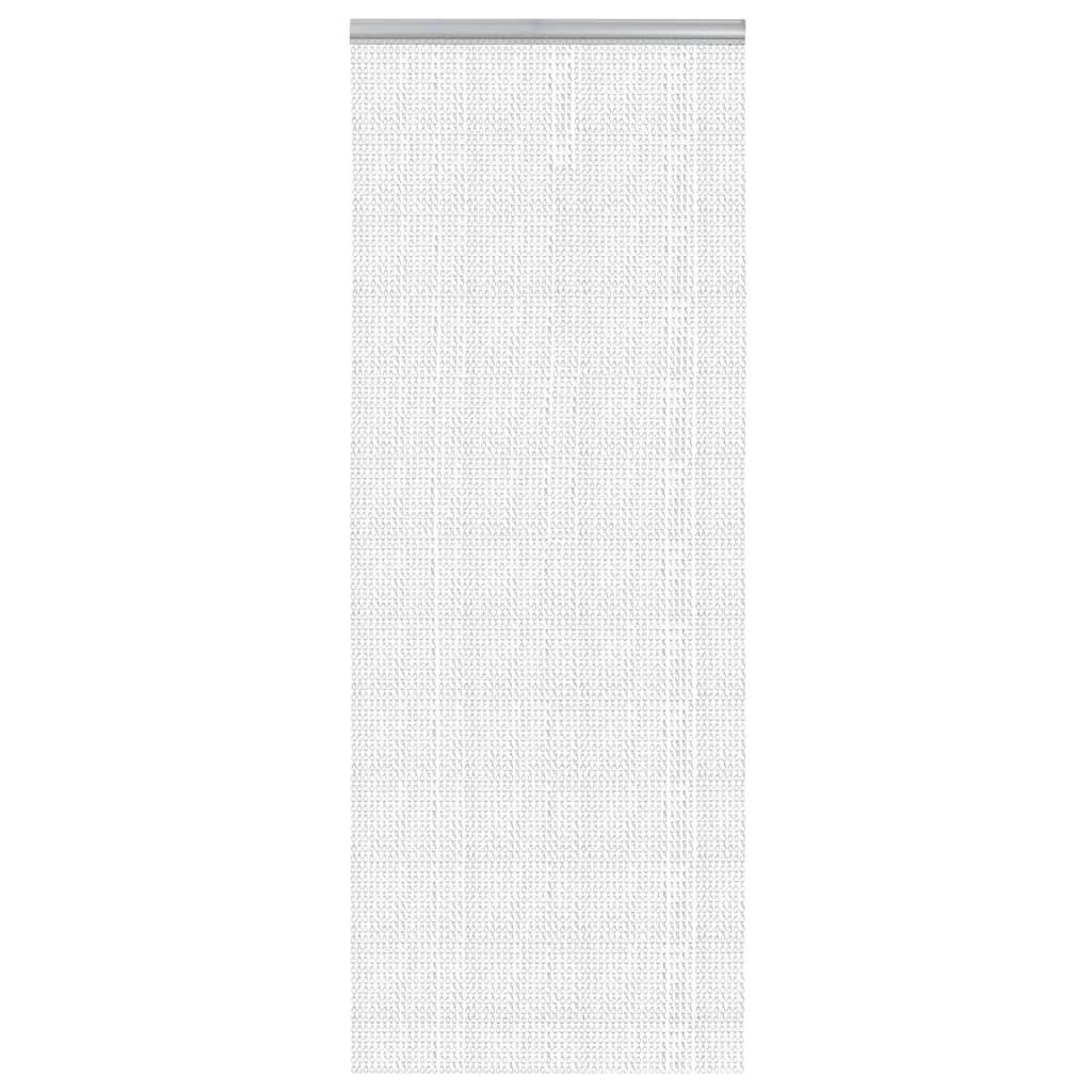 Türvorhang aus Ketten 56x186 cm Aluminium
