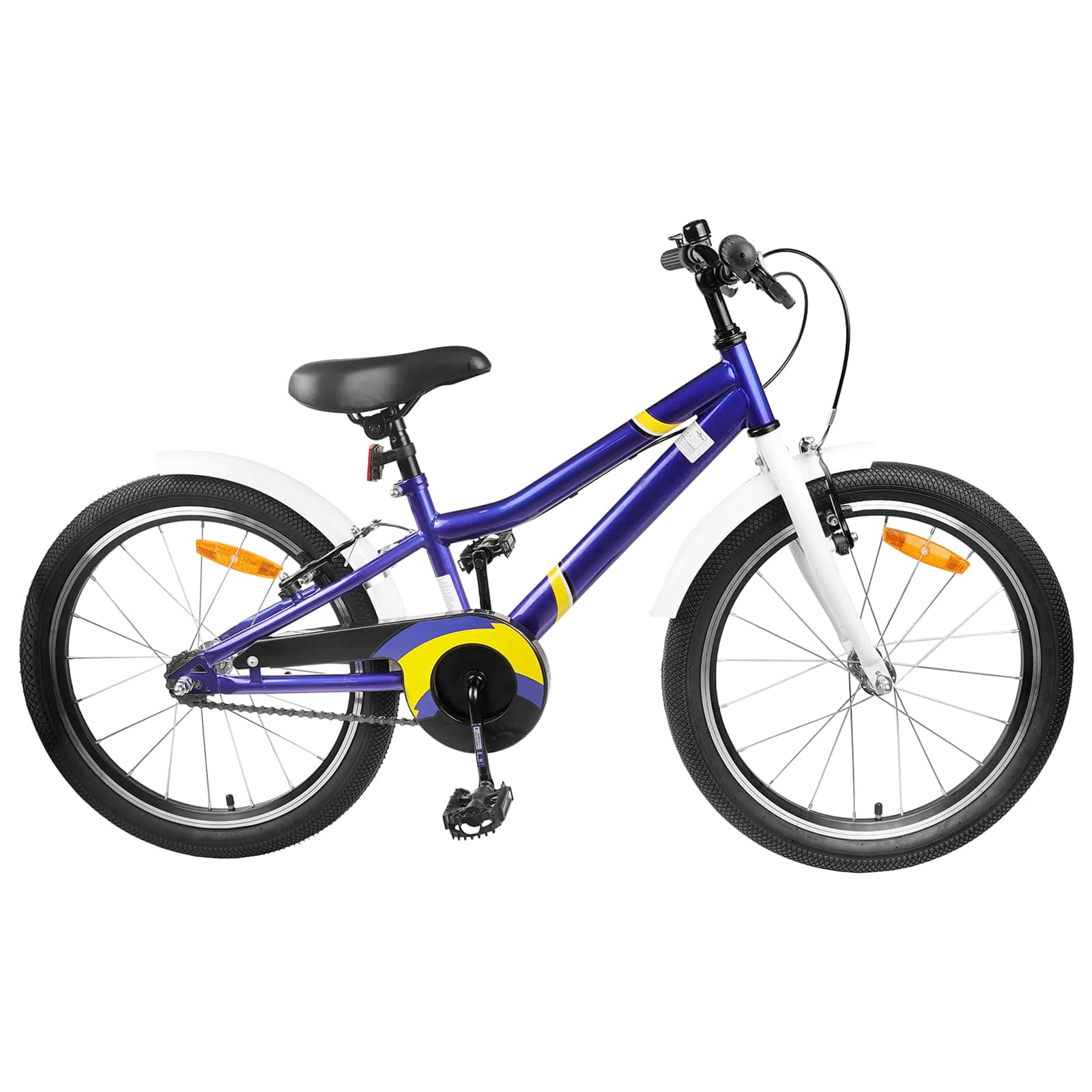 Kinderfahrrad 12 Zoll für 2-4 Jahre alt Schwarz Rot