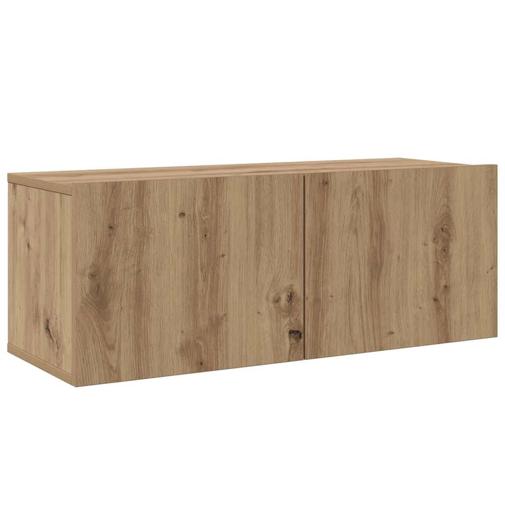 5-tlg. TV-Schrank-Set Weiß Holzwerkstoff