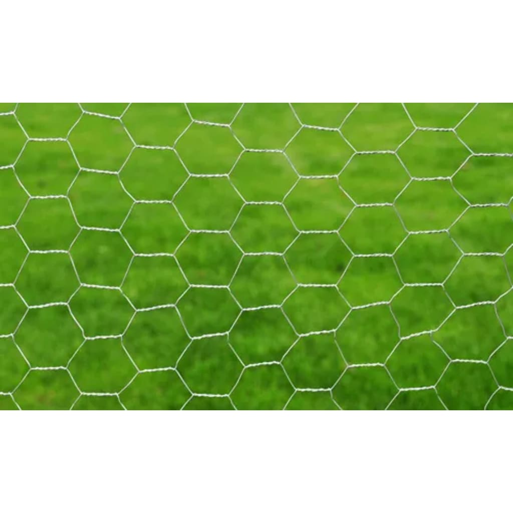 Drahtzaun mit PVC-Beschichtung 25x0,5 m Grün