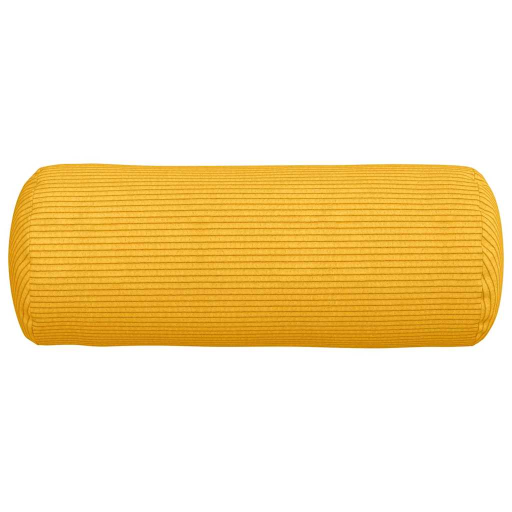 Bolsterkissen 2 pcs Hellgrau Ø 15 x 40 cm Cordstoff