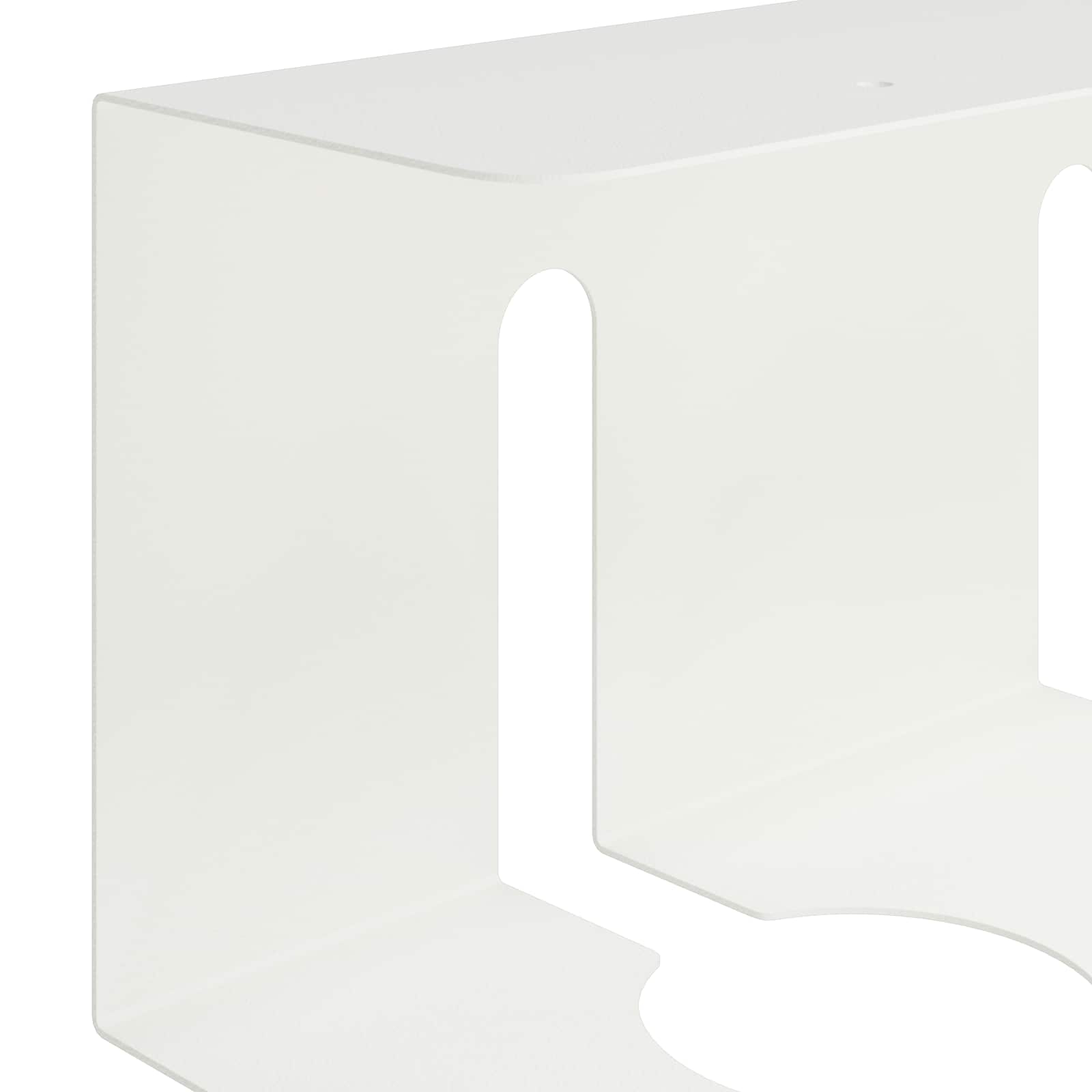 Unter dem Schreibtisch Kabelmanagement Tray 2 Stk. Anthrazit